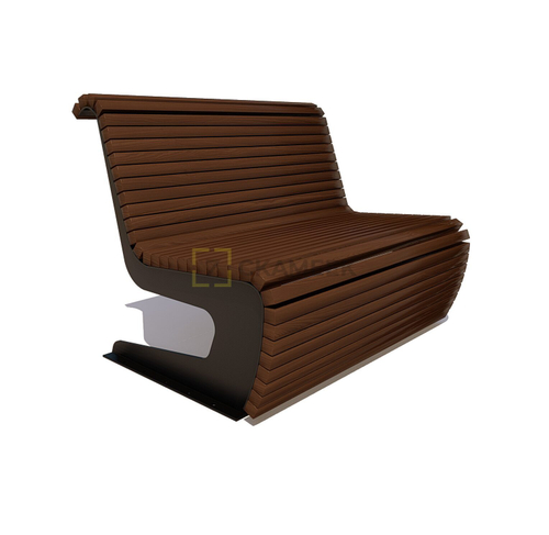 Скамейка парковая «Сквер» (1,5 термобереза)