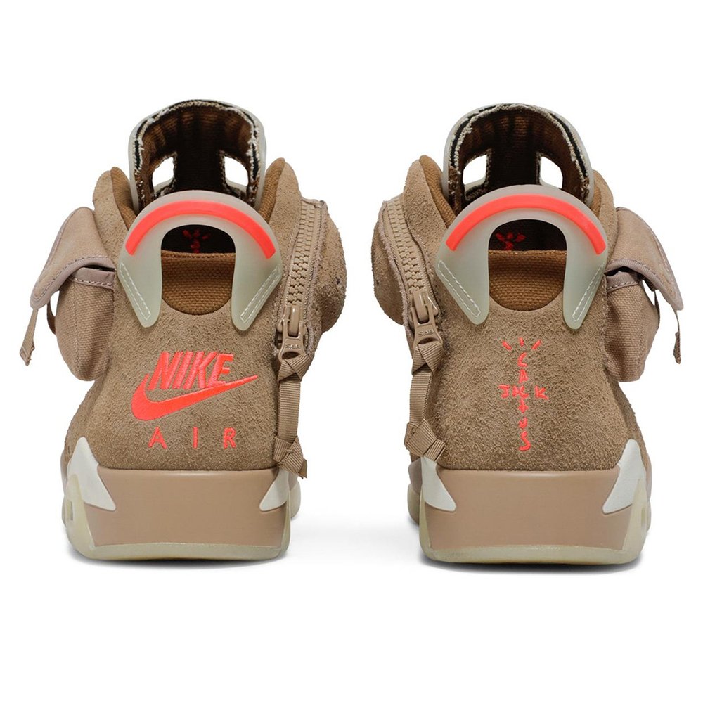 AIR JORDAN 6 x TRAVIS SCOTT  "BRITISH KHAKI"