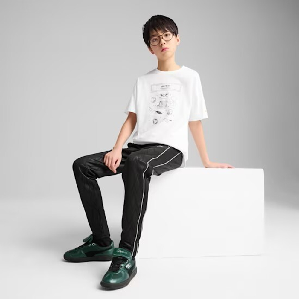 PUMA X HARRY POTTER ФУТБОЛКА СВОБОДНОГО КРОЯ, БЕЛЫЙ