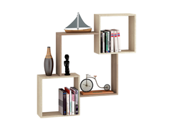 Полка навесная ПН-2, ясень шимо/дуб сонома