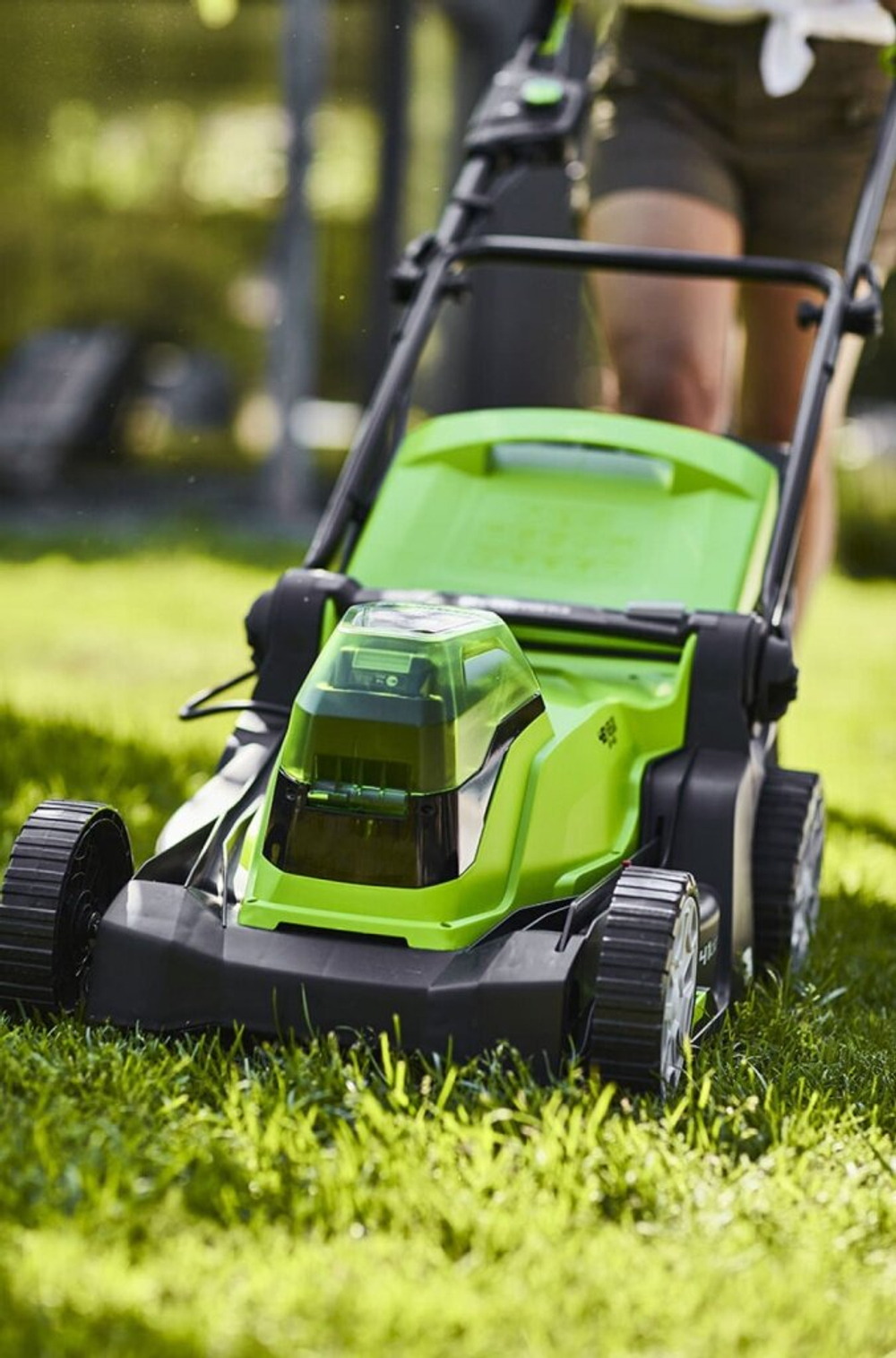 Газонокосилка аккумуляторная GREENWORKS G24X2LM41 2*24V, 41 см, без АКБ и ЗУ (2512607)