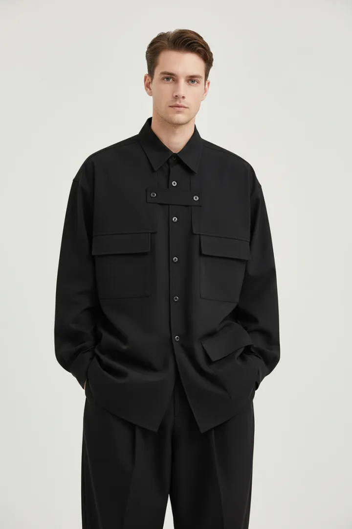 Удлиненная мужская рубашка «IZY»