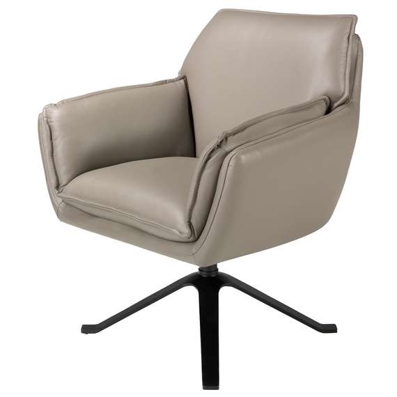 Кресло поворотное Angel Cerda 5125, серая кожа