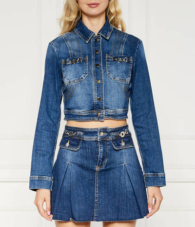 Джинсовая куртка Liu Jo - темно-синий(UF4150 DS829)