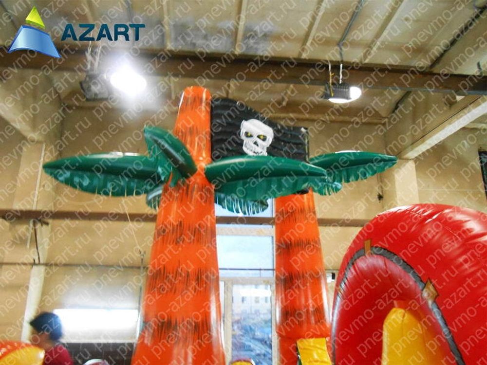 Батут "Пиратский остров"