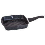 Сковорода-гриль алюминий, 26 см, антиприг, Мечта, Гранит black, 066802