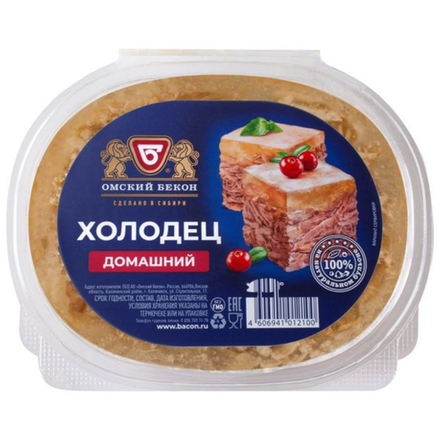 Холодец Омский Бекон Домашний 250 гр