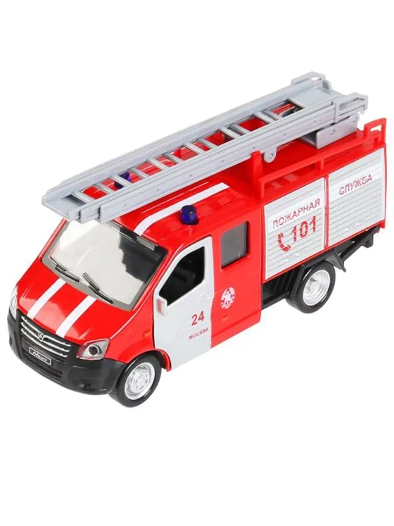 Игрушечный транспорт Газель Next пожарная 15 см