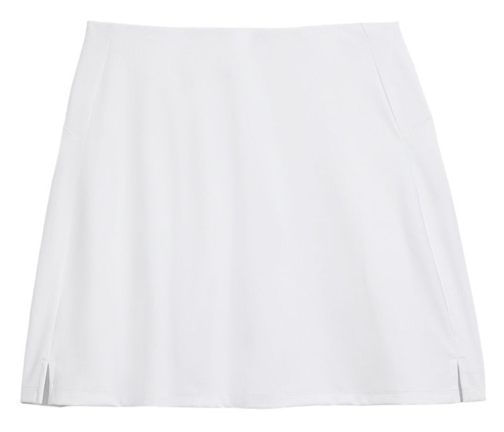 Теннисная юбка Wilson Team Flat Front Skirt - белый