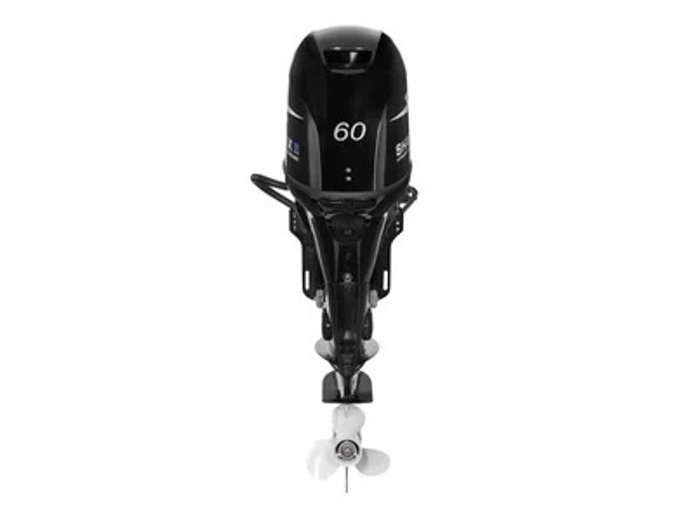 Комплект Алюминиевая лодка (катер) Mikatsu (Микатсу) 470 (Z43) Sport + мотор Sharmax SMF60FEL-T EFI
