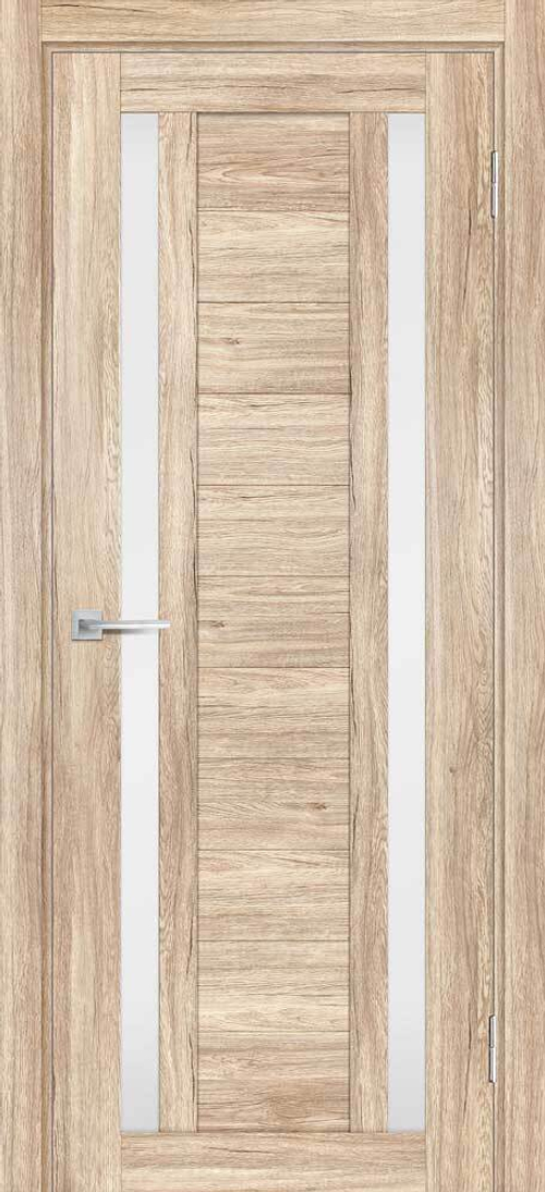 Дверь PSL-15 / Цвет Сан-ремо натуральный / белый сатинат / Двери PROFILO PORTE