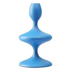 Подсвечник vivlend, 20 см, синий