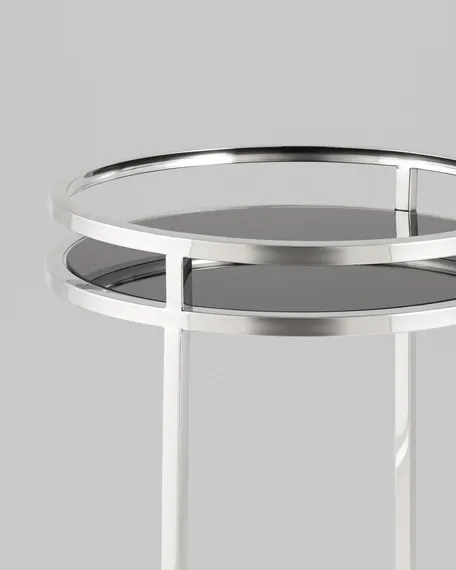 Журнальный столик Gest Ø41х60 см, серебро