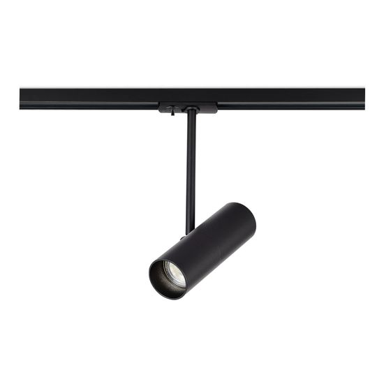 ST381.406.01 Св-к трек. Черный GU10 1*50W IP20 DxH- 220V Без ламп BASE