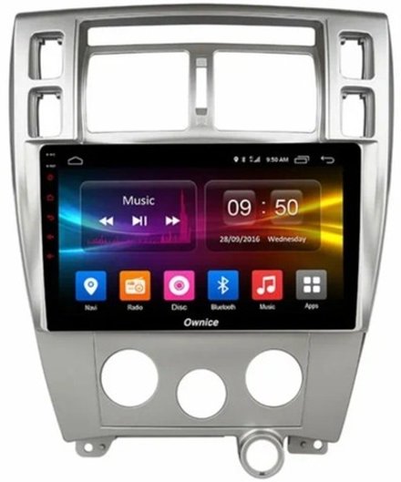 Магнитола для Hyundai Tucson 2004-2009 - Carmedia OL-1725-2 QLed, Android 12, TS10, CarPlay, 4G SIM-слот