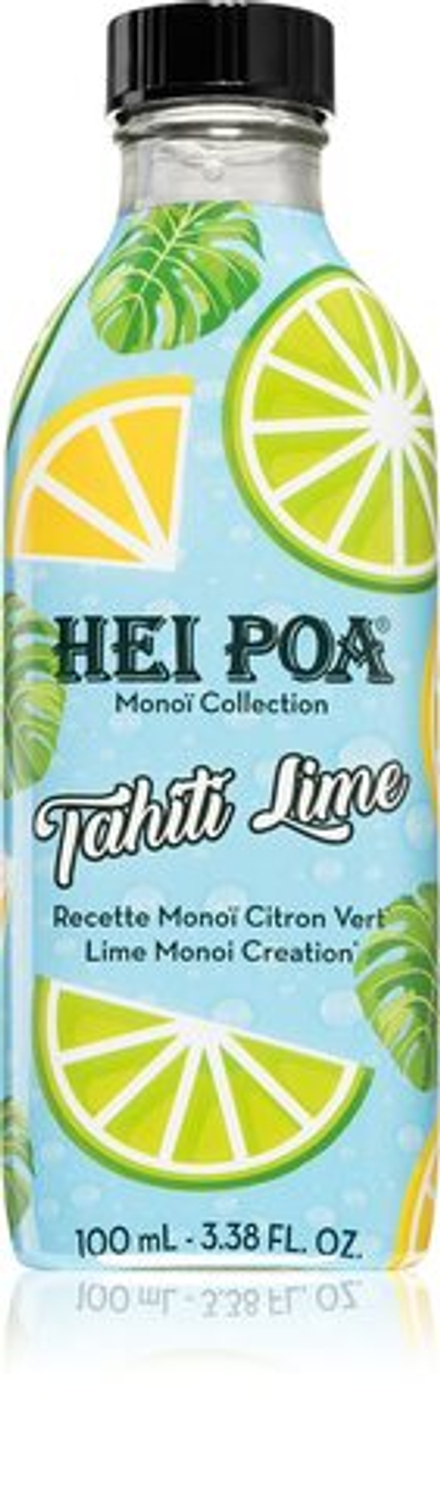 Hei Poa Tahiti Monoi Oil Lime - многофункциональное масло для лица, тела и волос /   100  ml  / GTIN 3273816533223