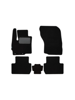 Коврики в салон для MITSUBISHI Outlander, 2012-2015, 2015-2018, 2018-, кроссовер, 5 шт. (текстиль) KLEVER05352922110KH