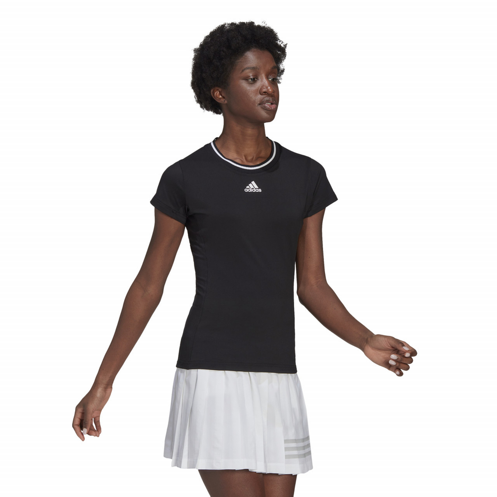 Женская теннисная футболка Adidas Freelift Tee W - черный