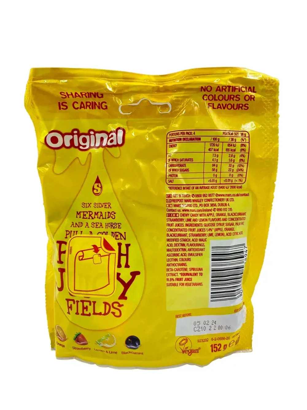 Жевательные конфеты Starburst / Старбарст фруктовый 152 гр