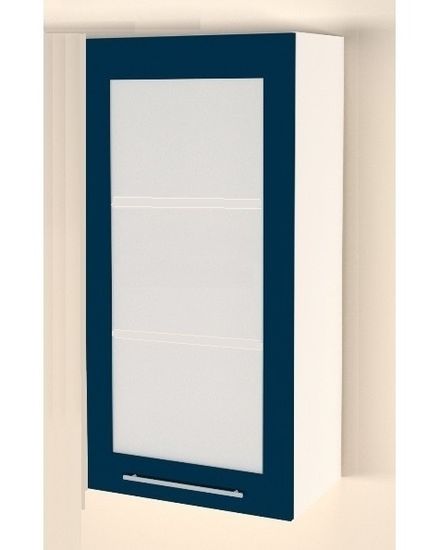 белый / синий