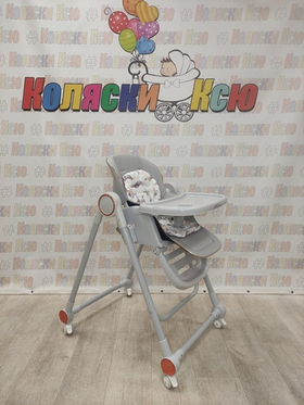 Стульчик-качели для кормления Skillmax S700 серый