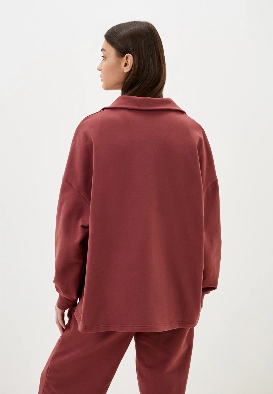 Анорак из футера с начёсом