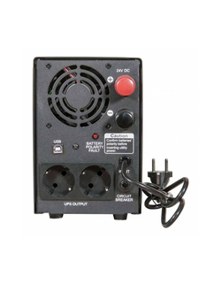 Источник бесперебойного питания Powercom Infinity, Line-Interactive, 1500VA/1050W, Tower, Schuko, USB, подкл. доп. Батарей (383447)