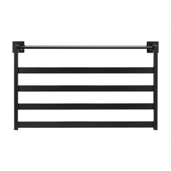 Полотенцесушитель N-333B Matt Black (580х350x130)