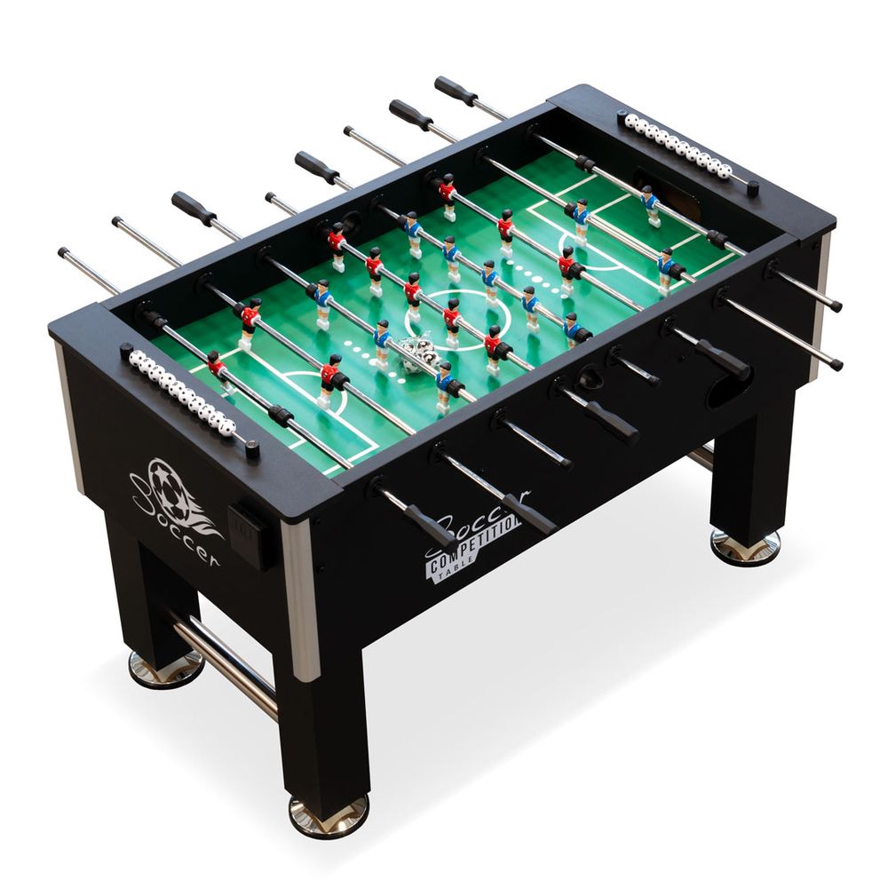 Игровой стол - футбол "Roma 8" (черный)