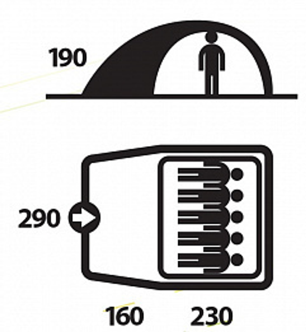 ПАЛАТКА HUSKY BIGLESS 5