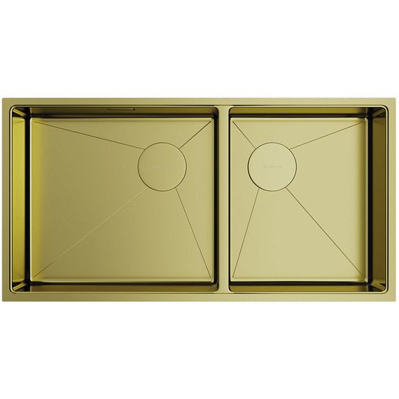 Кухонная мойка OMOIKIRI Taki 85-2-LB-U/IF-LG Side(арт.4997038)