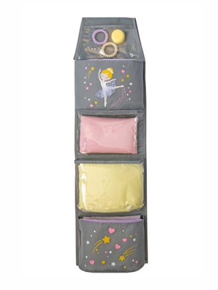 Кармашки в садик 83х24 Балерина (серый)