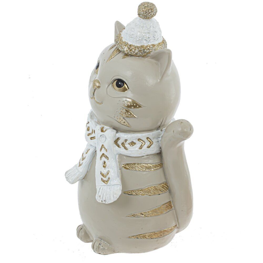 GAEM Фигурка декоративная "Кот", L9 W9 H18 см, 2в.