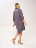 Платье-рубашка с карманами