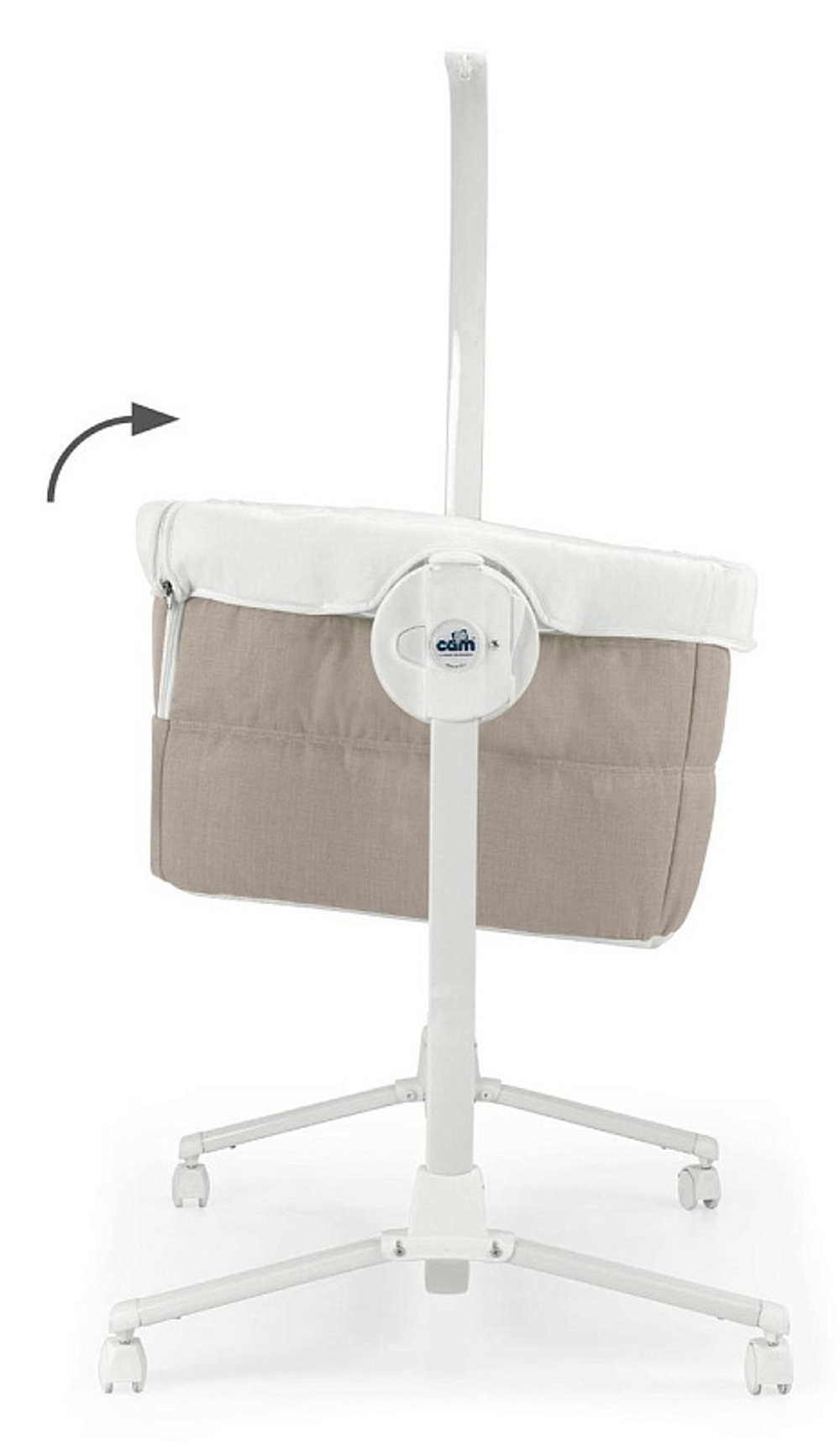 Колыбель CAM Cullami 153B темный серый