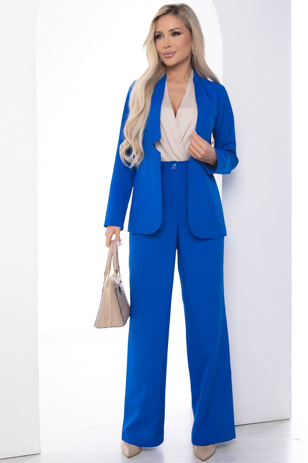 Костюм В моменте синий К10054 LT Collection