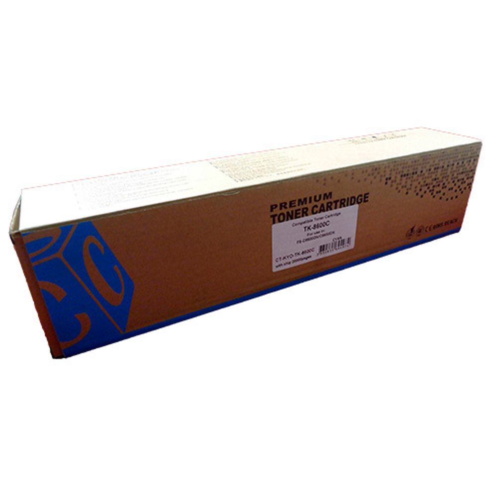 Тонер-картридж ELP, аналог Kyocera TK-8600C для FS-C8600DN/C8650DN cyan (20K)