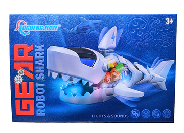 Акула " Шестеренки " звук, движение