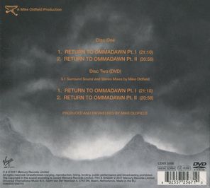 Mike Oldfield / Return To Ommadawn (CD+DVD)