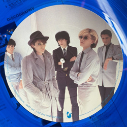 Винтажная виниловая пластинка LP Japan The Singles (Japan 1981) (Blue Vinyl)