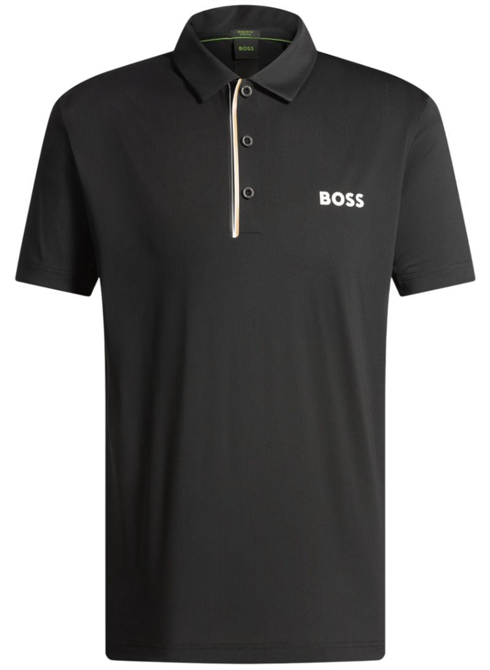 Теннисное поло BOSS Paddy Shirt In Quick-Dry Ribbed Fabric