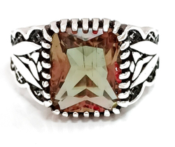 "Эстерелла" - кольцо из серебра с черным покрытием