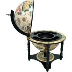 Jufeng Глобус-бар настольный d 33 светлый