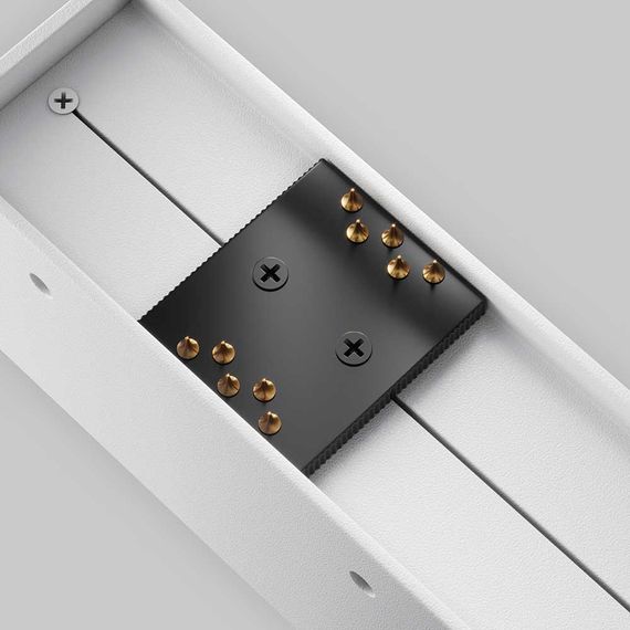 Подвесной светодиодный светильник Maytoni Technical Pendant system Parity Points TR128B-24W4K-M-W