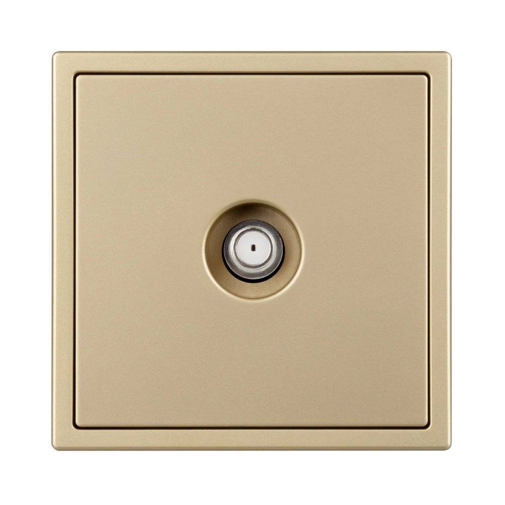 Механизм спутниковой розетки SCT-NOBE-MST1-SFPL-GD (SAT) (Arlight, Золотой песок) 054298