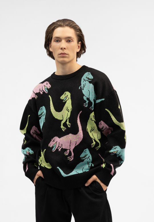 Свитер Behind the Scenes Tirex черный