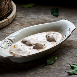 Тарелка глубокая 31.8см Casafina By Costa Nova Madeira Harvest Mediterranea кремовая