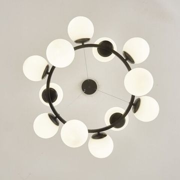 Подвесная люстра 12*E27 ZRS.1777.04 черный Blume Zortes