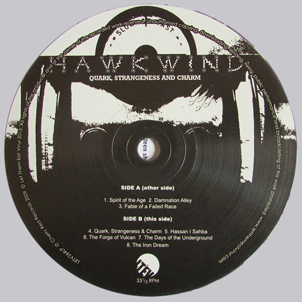 Hawkwind / Quark, Strangeness And Charm (Clear Vinyl)(2LP)