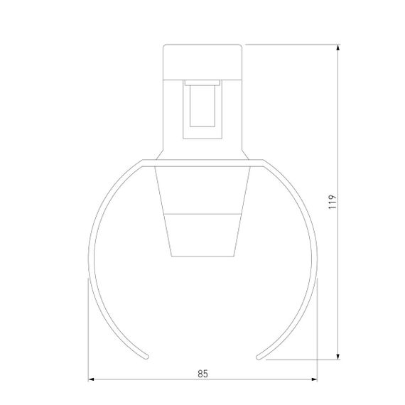 Трековый светодиодный светильник Elektrostandard Esthetic Magnetic 85119/01 a065420